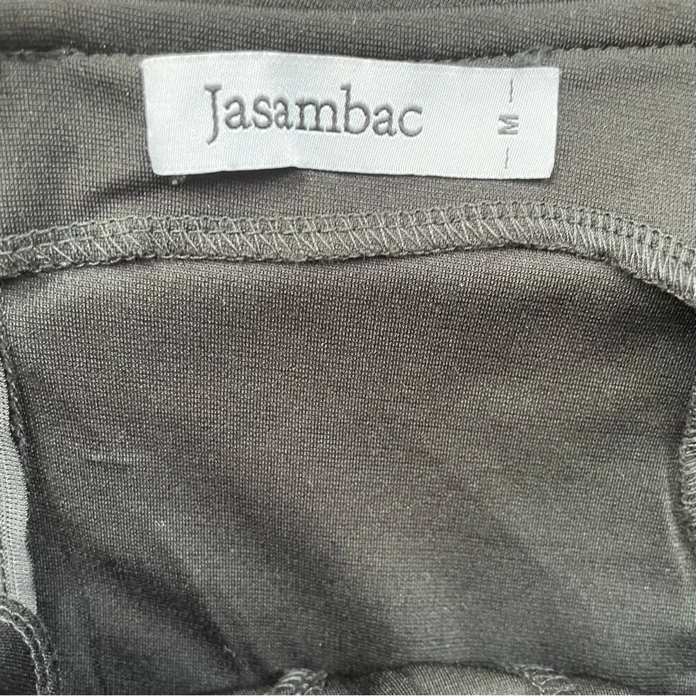 Jasambac Black Off Shoulder Formal Dress Women’s Size Medium Pockets - Picture 3 of 9